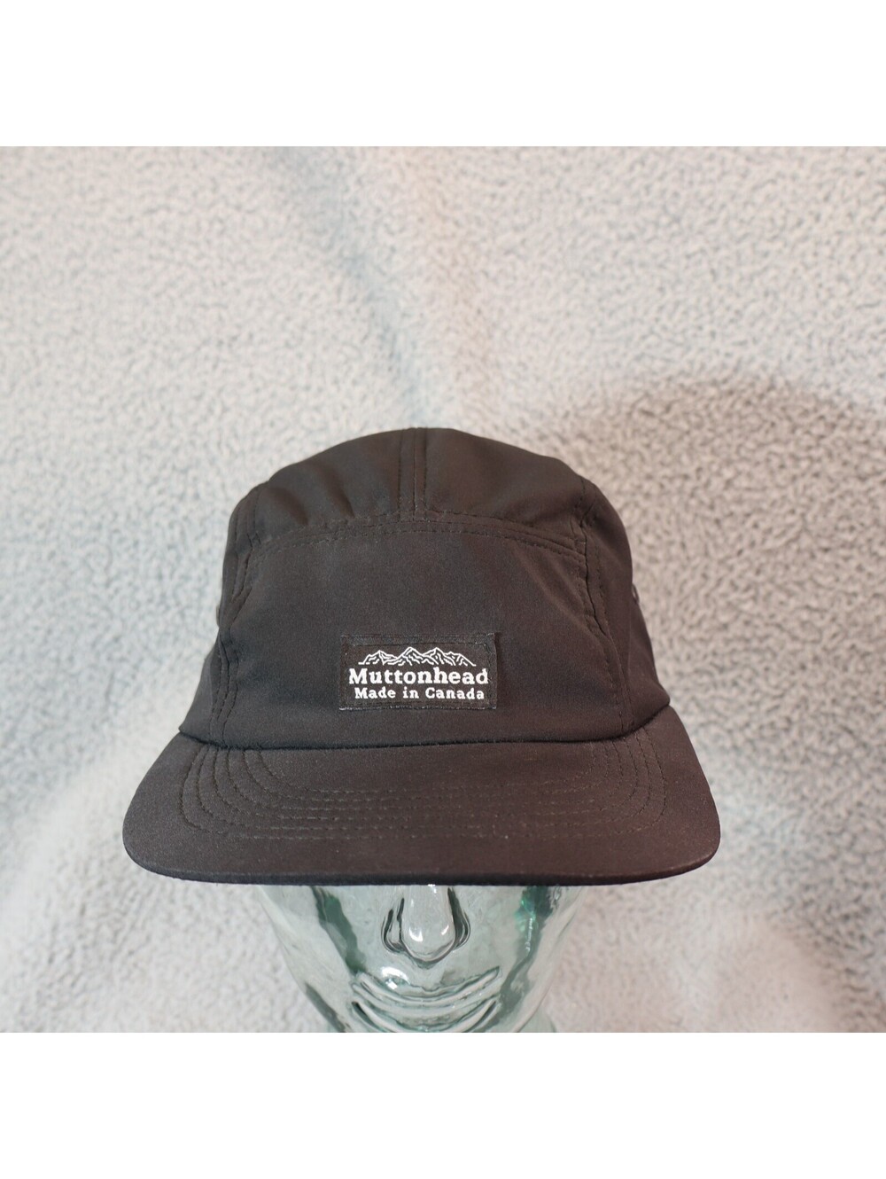 muttonhead 6 panel cap hat adult OSFA canada active black